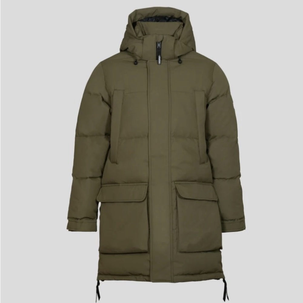 Wuxly Comox Gender free parka.  Vegan.  Made in Canada